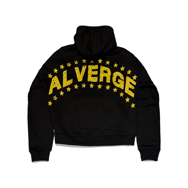 Starism Boxy Hoodie - Black