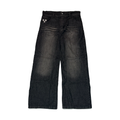 Starism Baggy Washed Jeans - Black